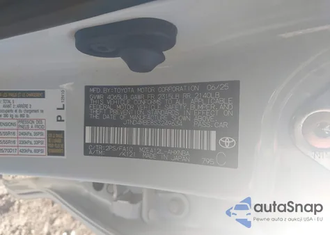 2025 Toyota Corolla Se z USA, uszkodzony, nr VIN JTND4MBE8S3249634